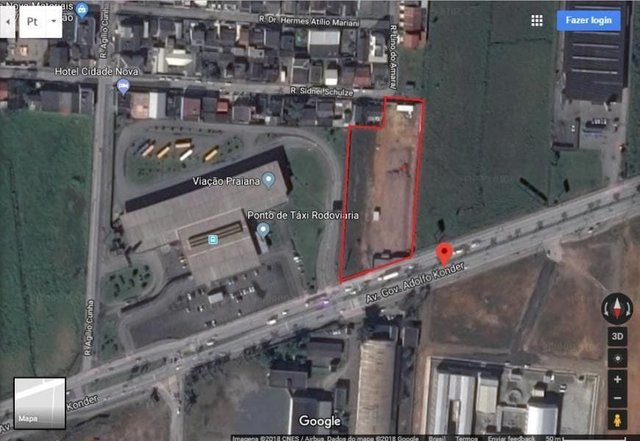 Foto 1 de Terreno à venda, 6.840,06 m² por R$ 16.000.000 - Cidade Nova - Itajaí/SC
