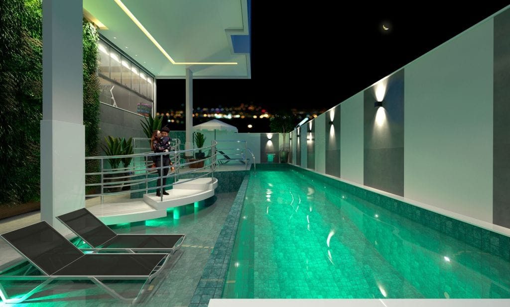 Foto 8 de Cobertura com 4 suítes à venda, 369 m², 60m do mar - Praia Brava - Itajaí/SC