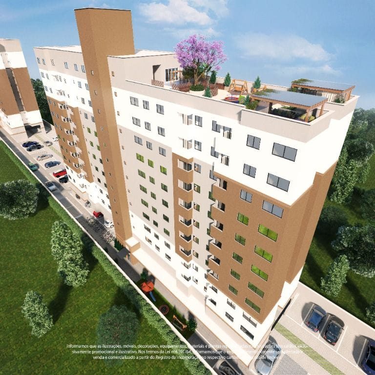 Foto 1 de Apartamento com 2 dormitórios à venda, 47 m² - Cordeiros - Itajaí/SC