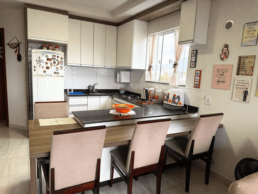Foto 2 de Apartamento mobiliado com 1 suíte + 1 dormitório à venda, Gravatá, Navegantes, SC