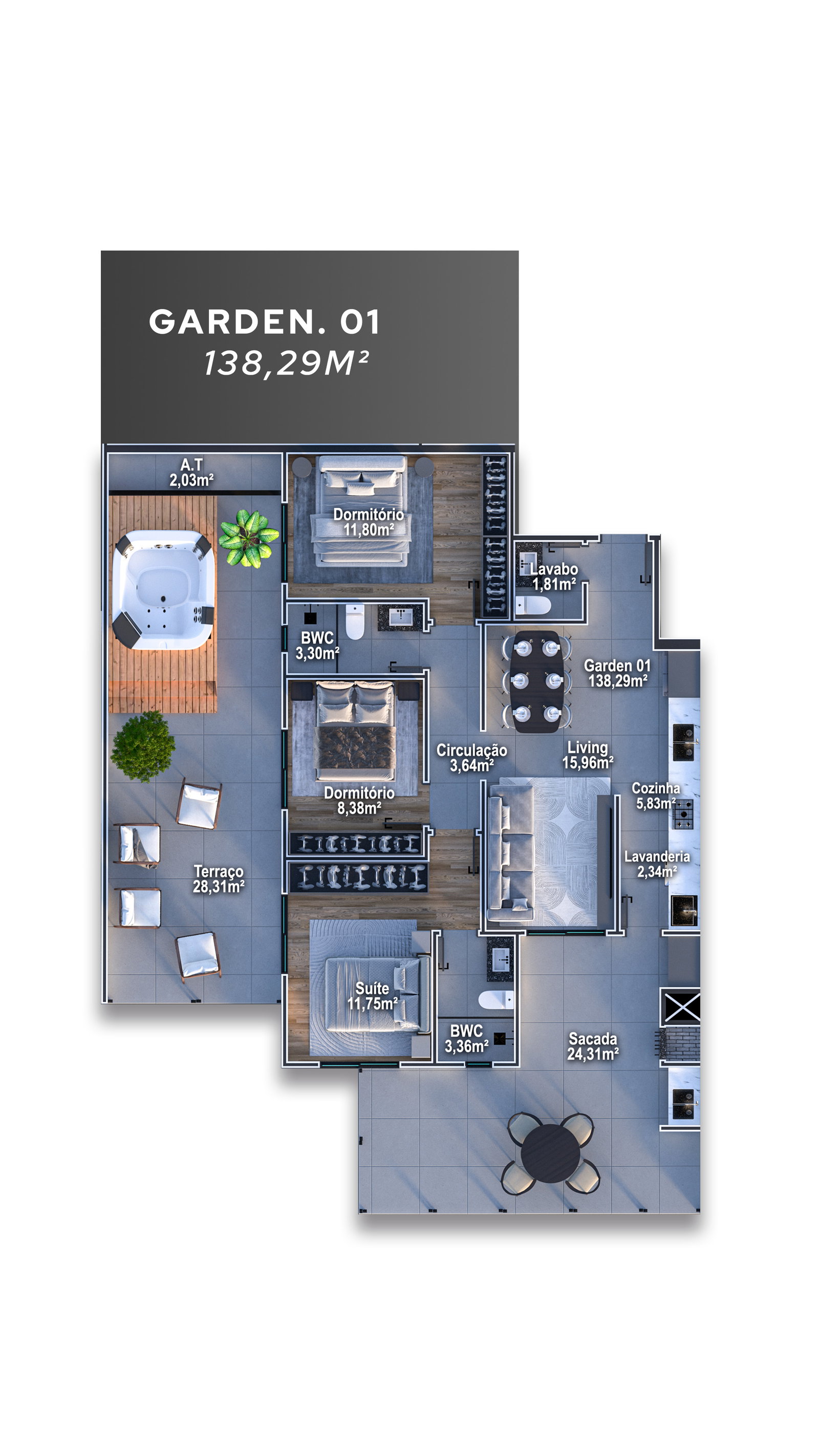 Planta 2 de Urban Life Home