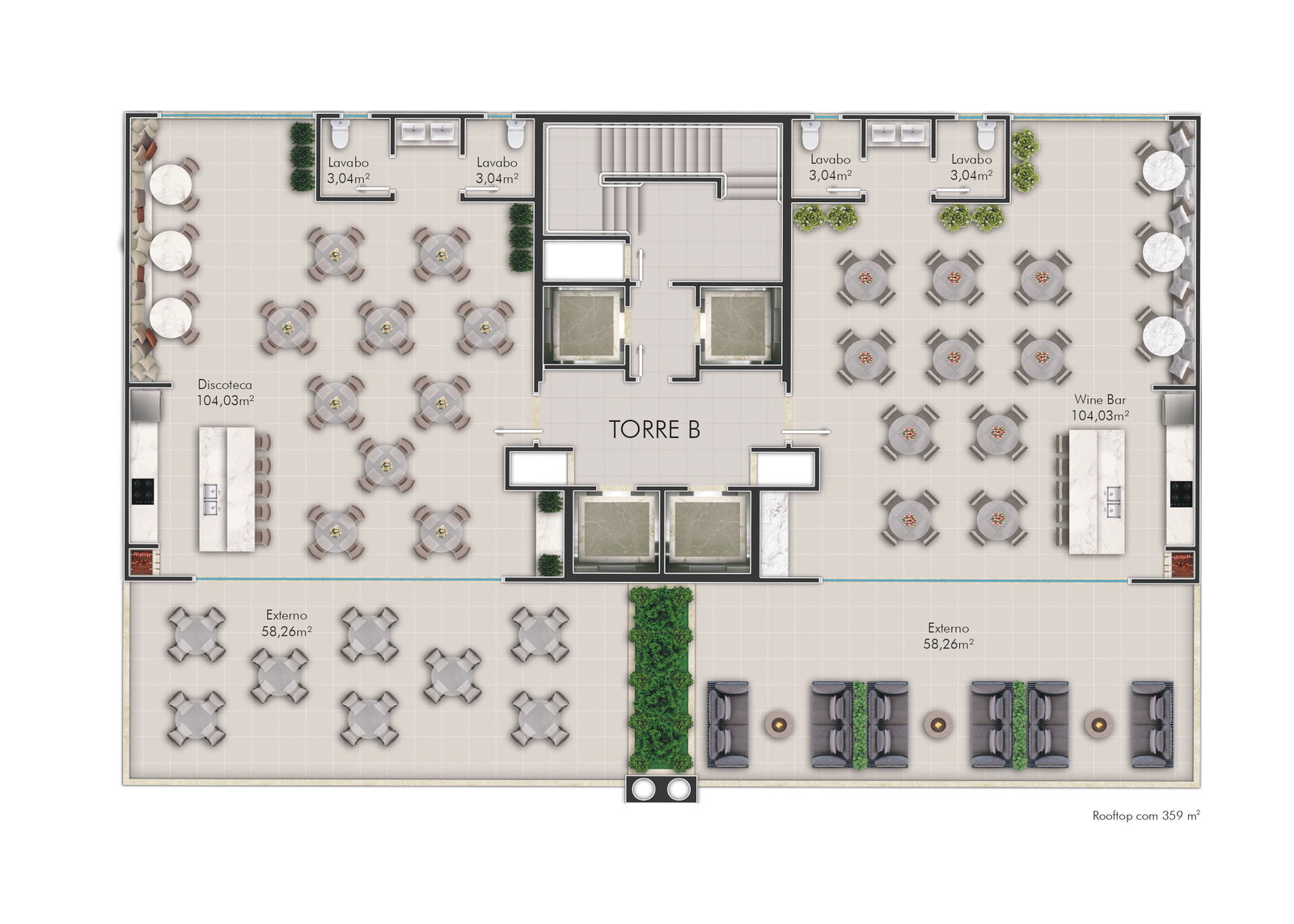 Planta 2 de Place D´Marselha