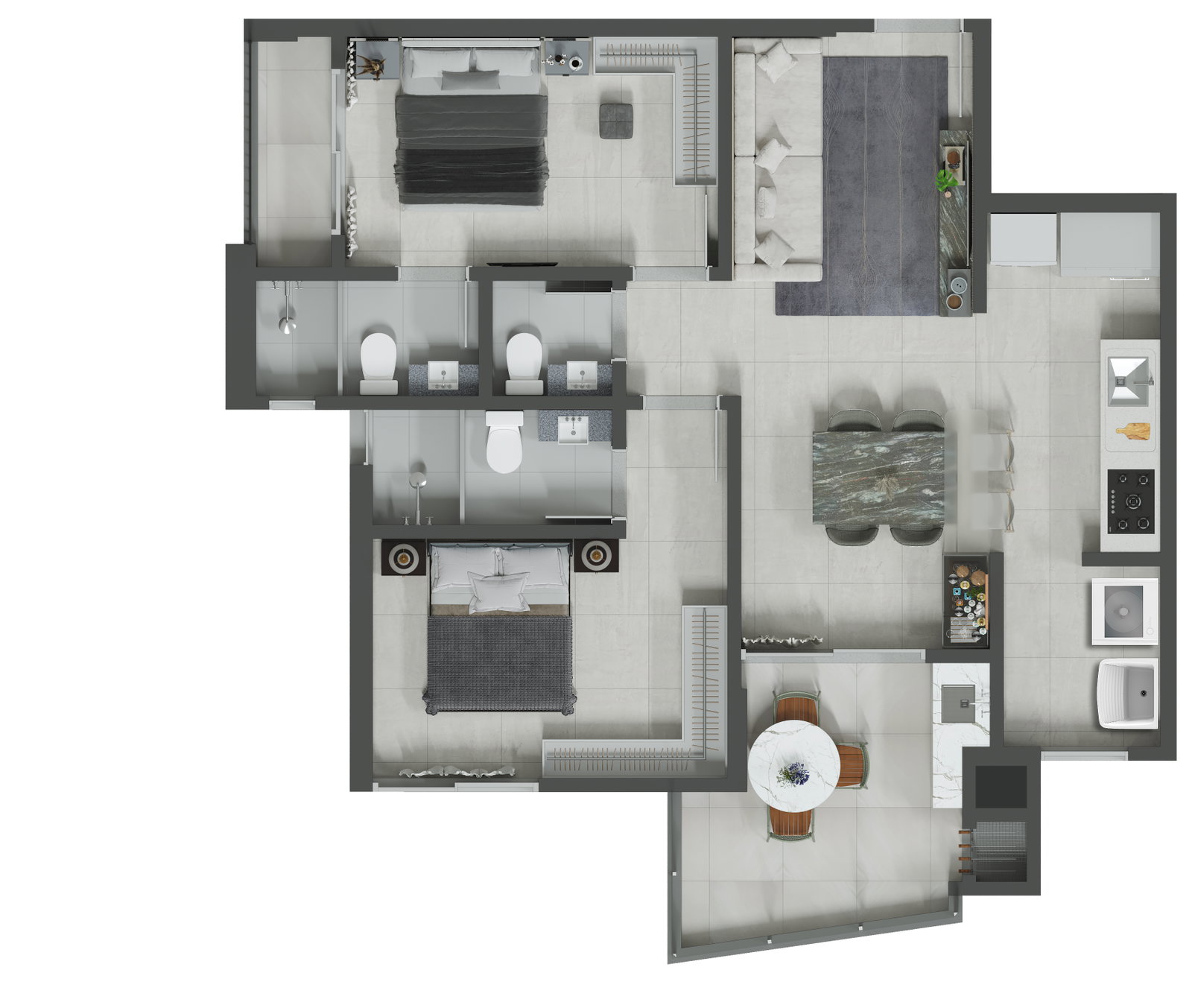 Planta 5 de Essência Residence