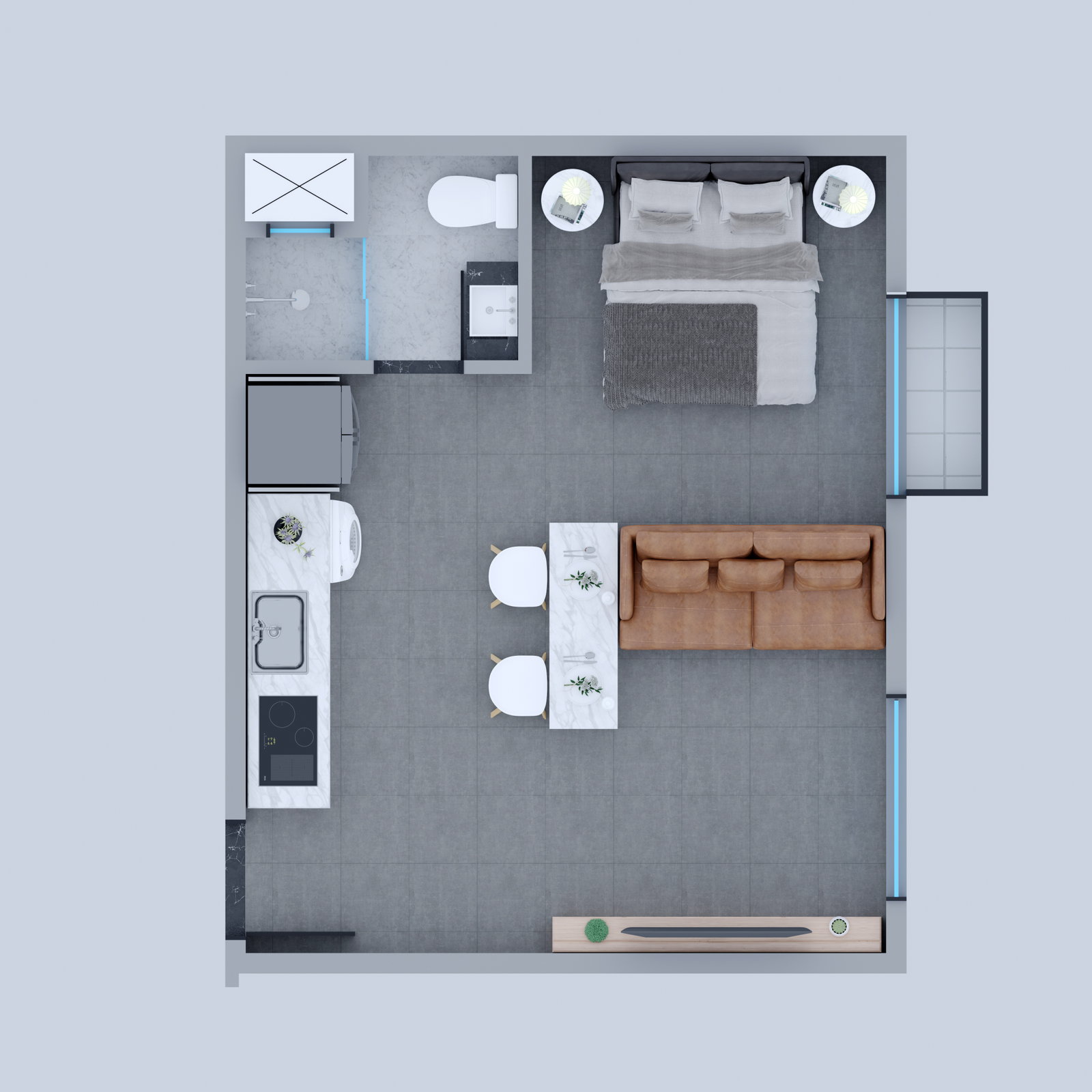 Planta 2 de One Residence
