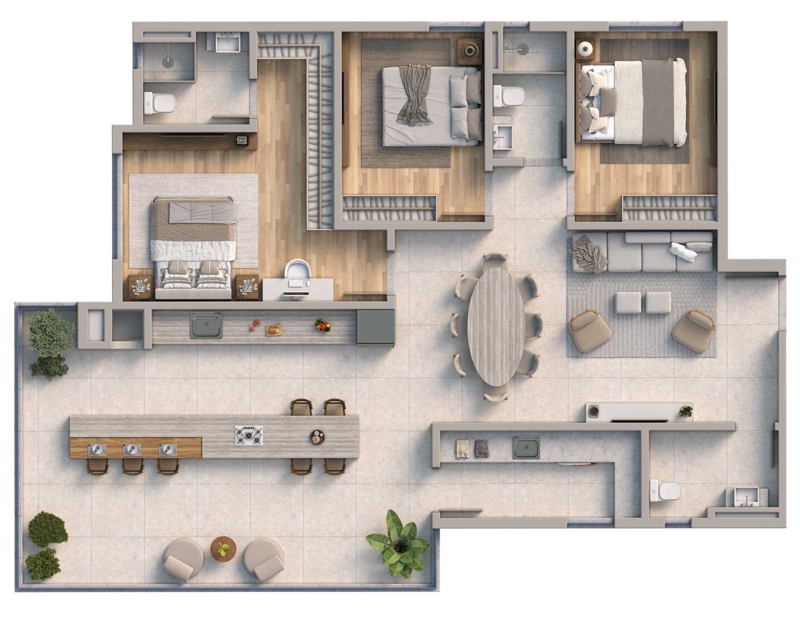 Planta 10 de Residencial Ecko