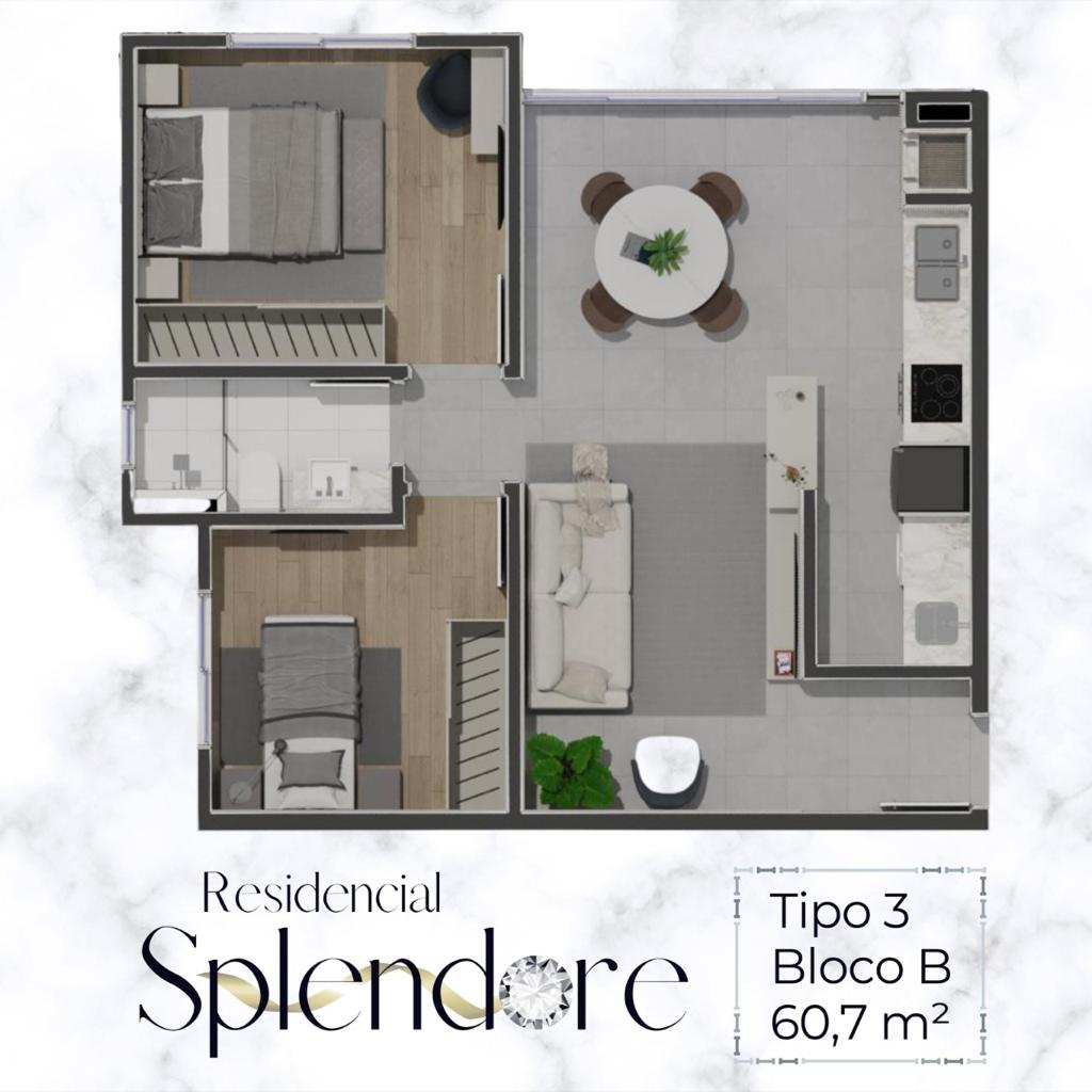Planta 6 de Residencial Splendore