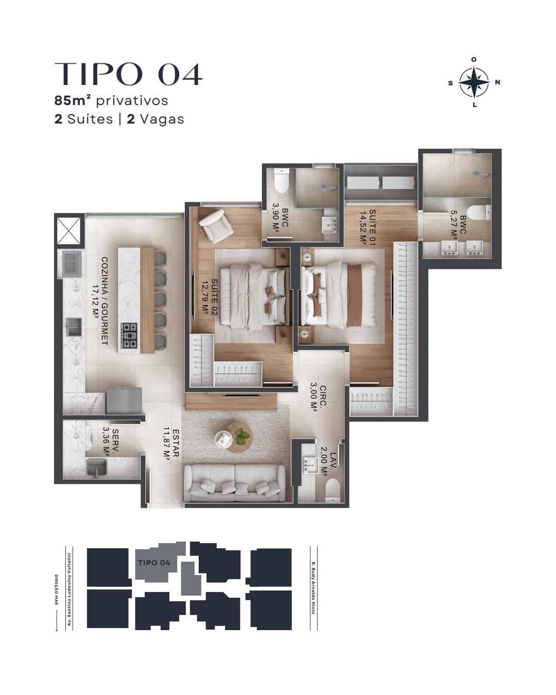 Planta 4 de Park Lane