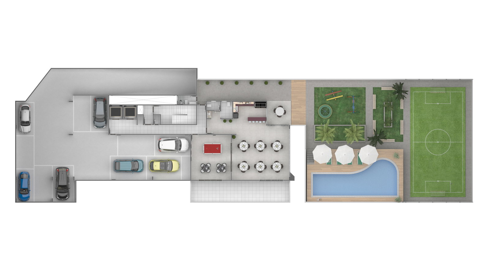 Planta 1 de Bahamas Residence