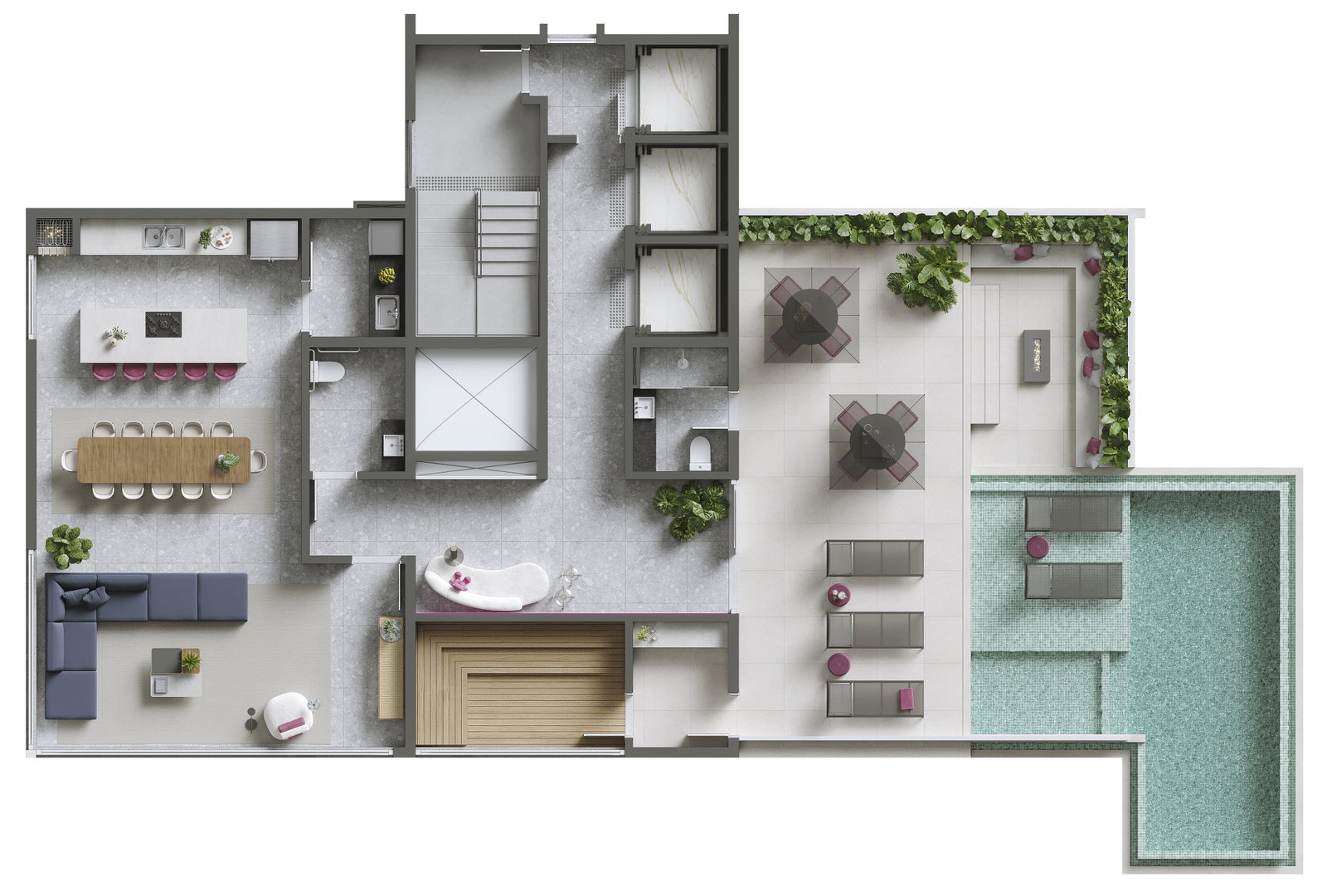 Planta 4 de TRS Amaro