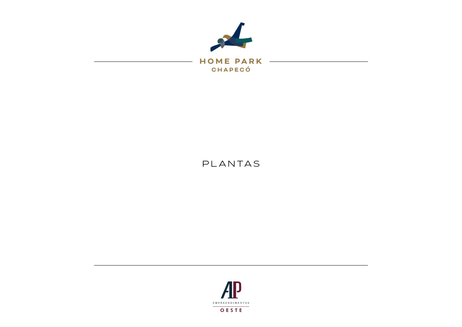 Planta 1 de Home Park Chapecó