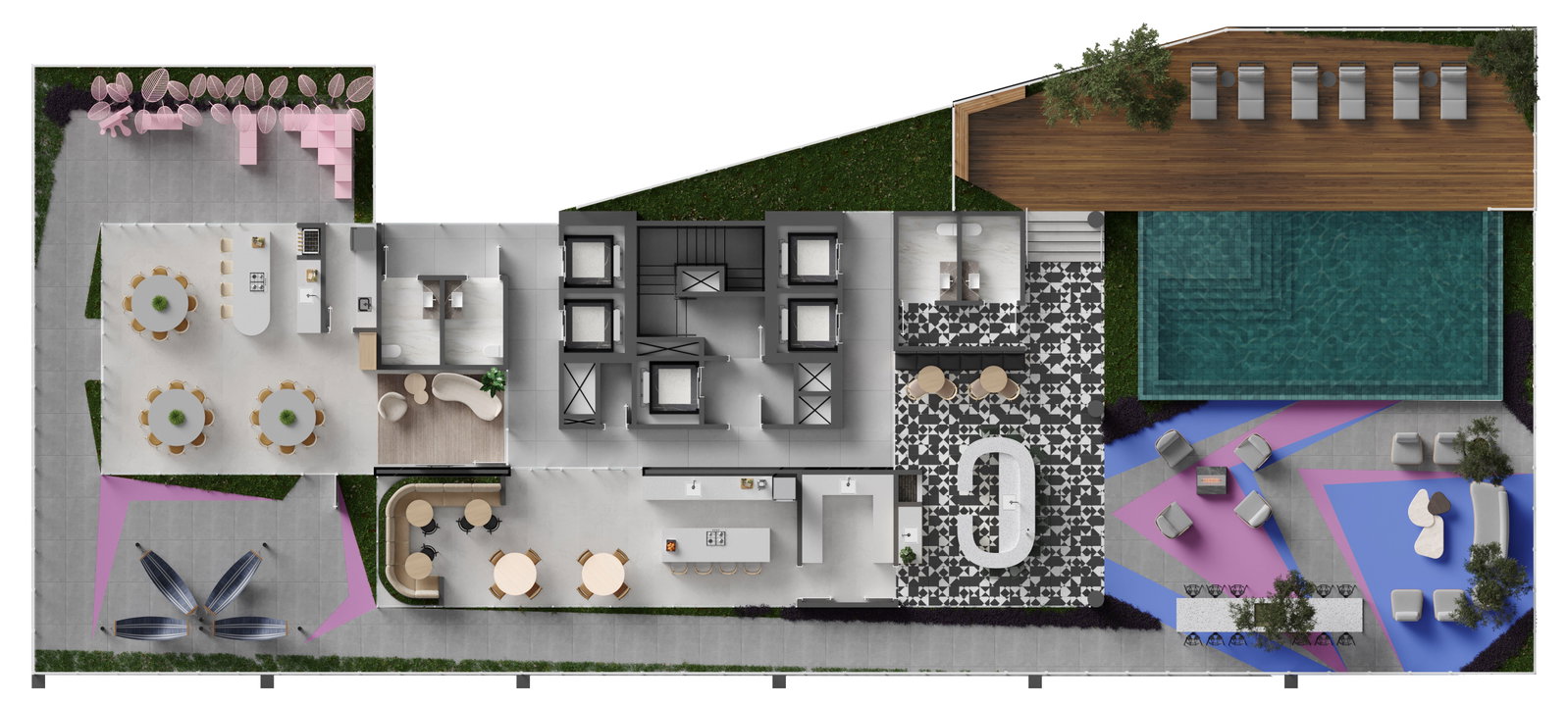 Planta 4 de Lotisa Downtown
