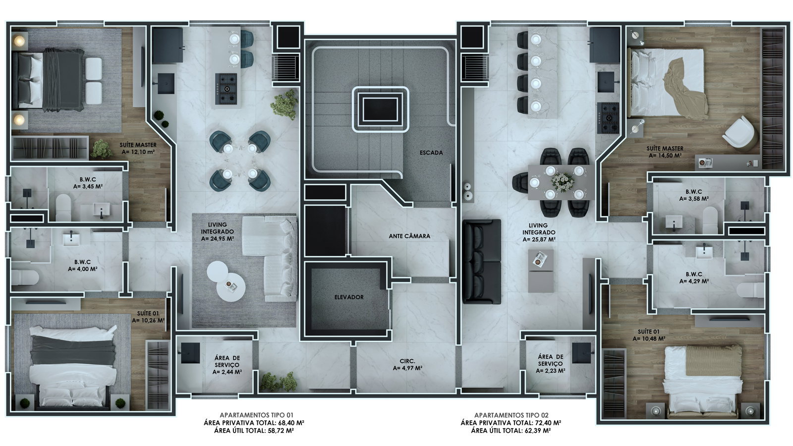 Planta 1 de 310 Residence