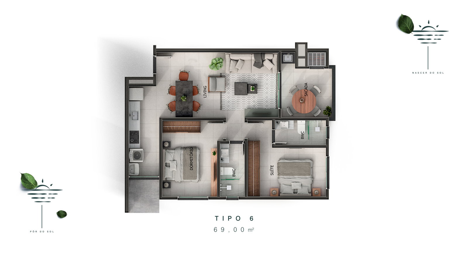 Planta 7 de Vive La Vie Residence