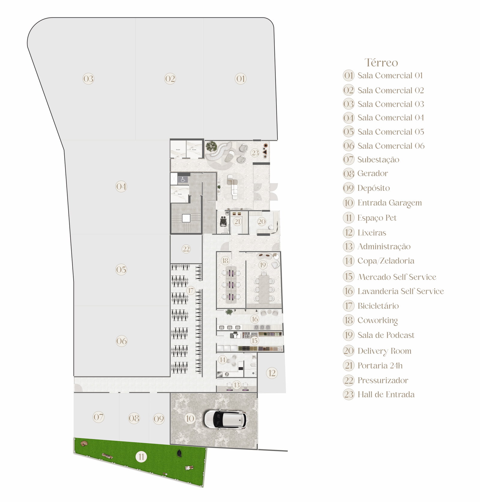 Planta 1 de Meraki