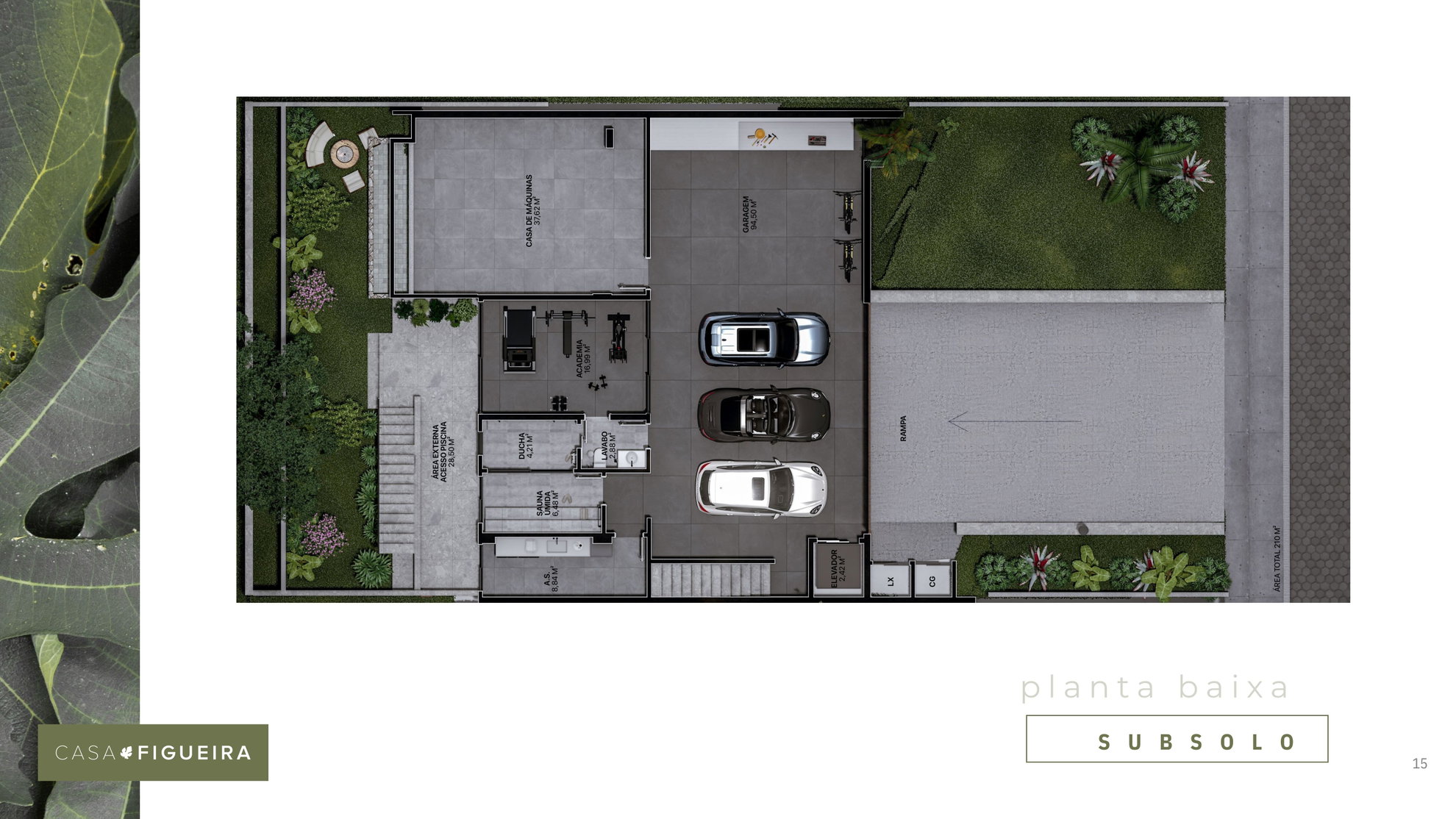Planta 1 de Casa Figueira