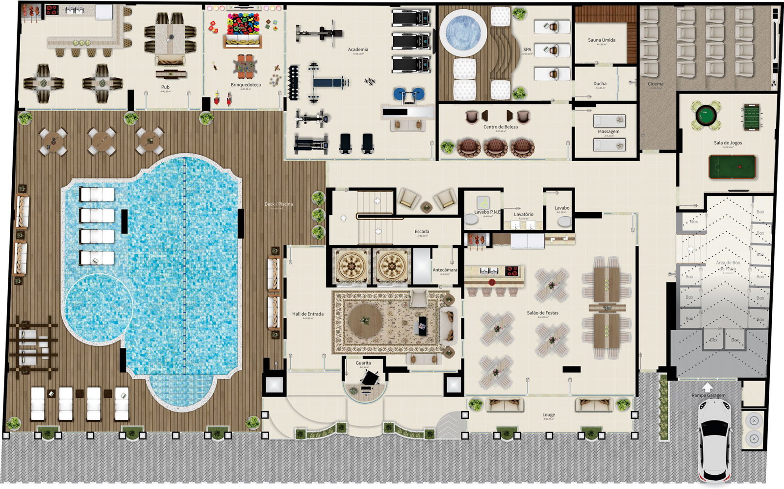 Planta Lazer do Joseph II