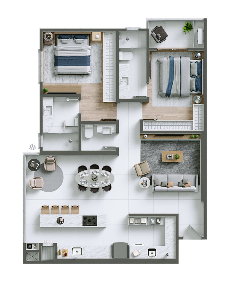 Planta 5 de Positano