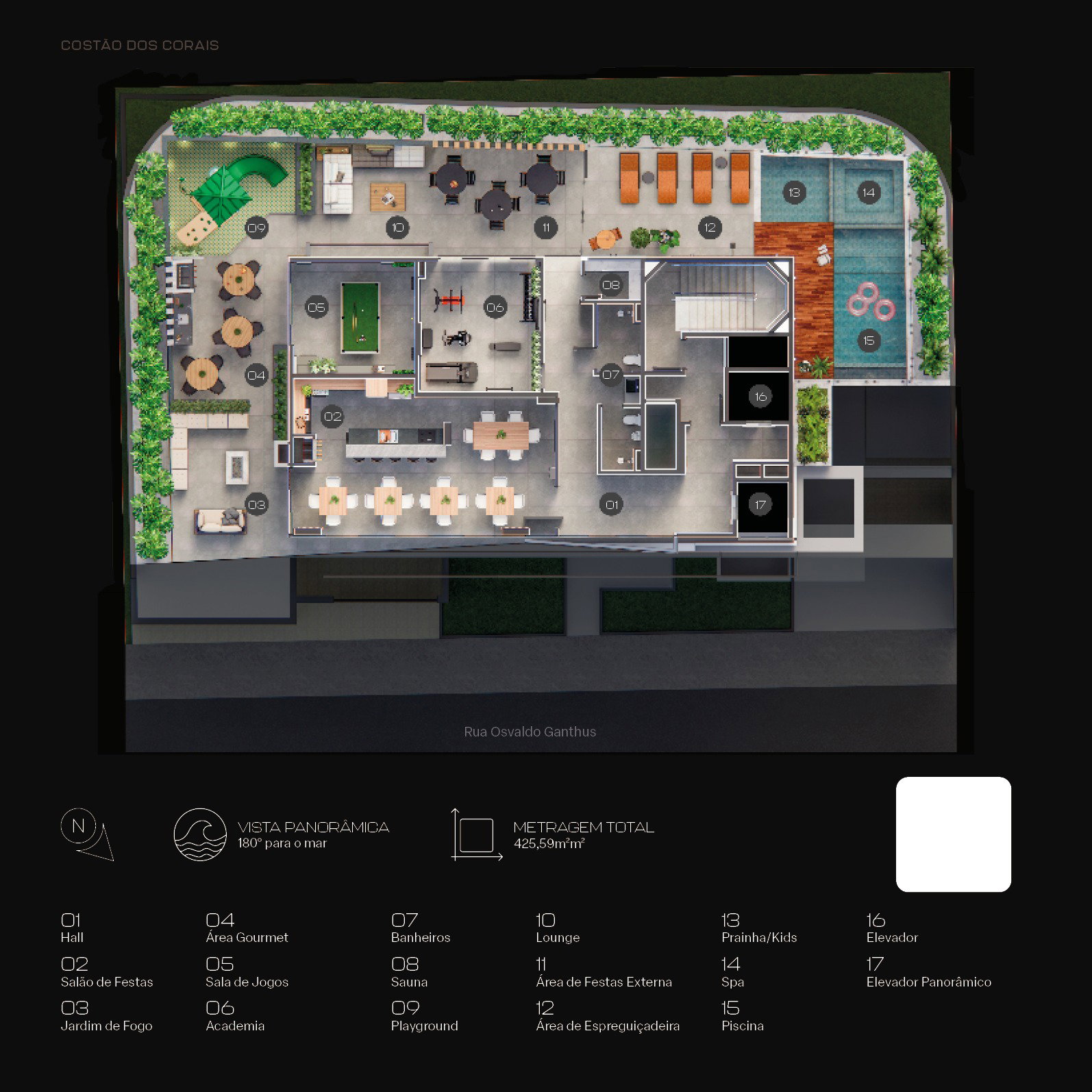 Planta 2 de Residencial Costão dos Corais