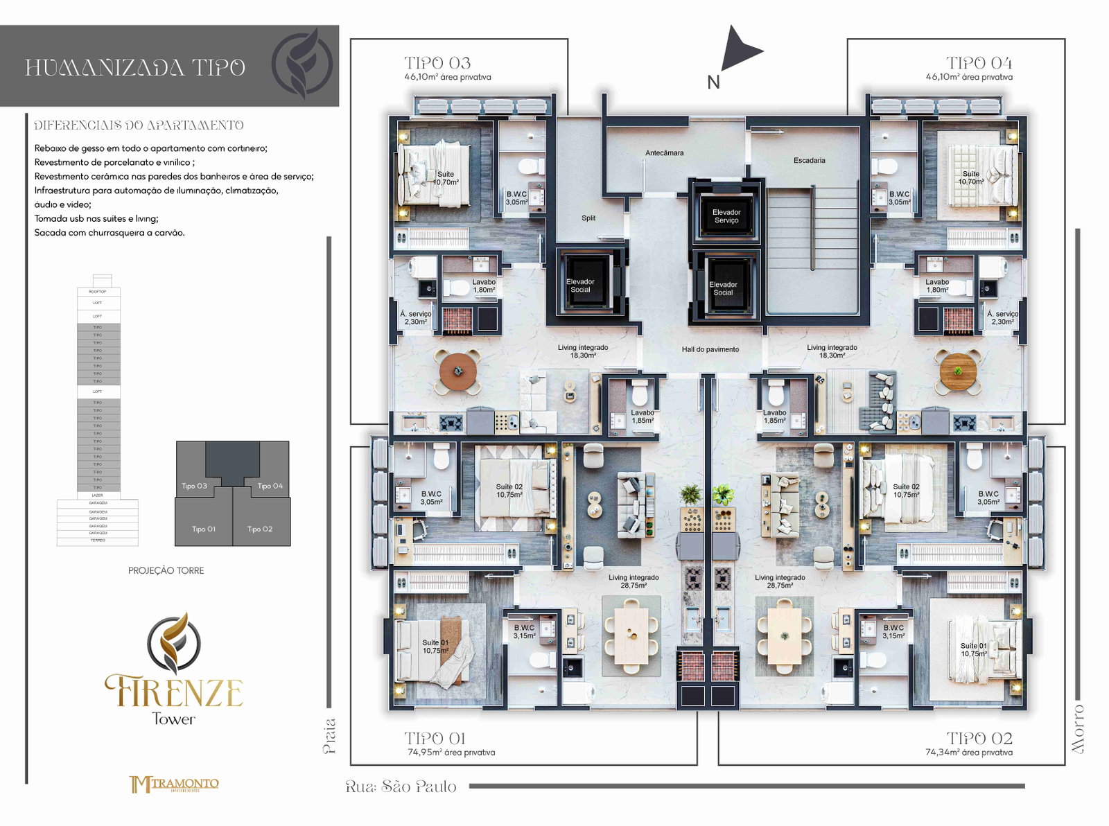 Planta 1 de Firenze Tower
