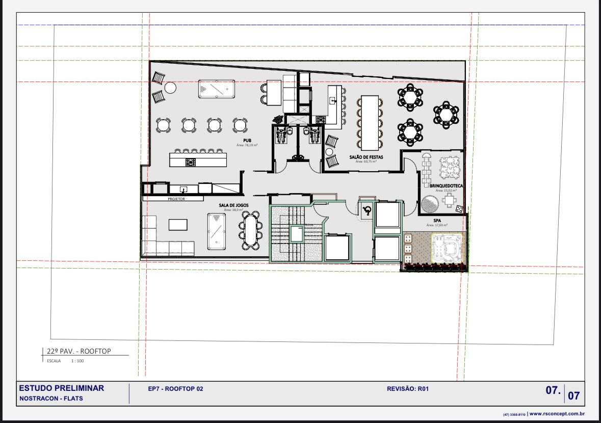 Planta 6 de Villa Venezia