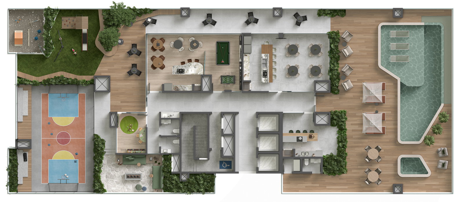 Planta 9 de Laguna Palace