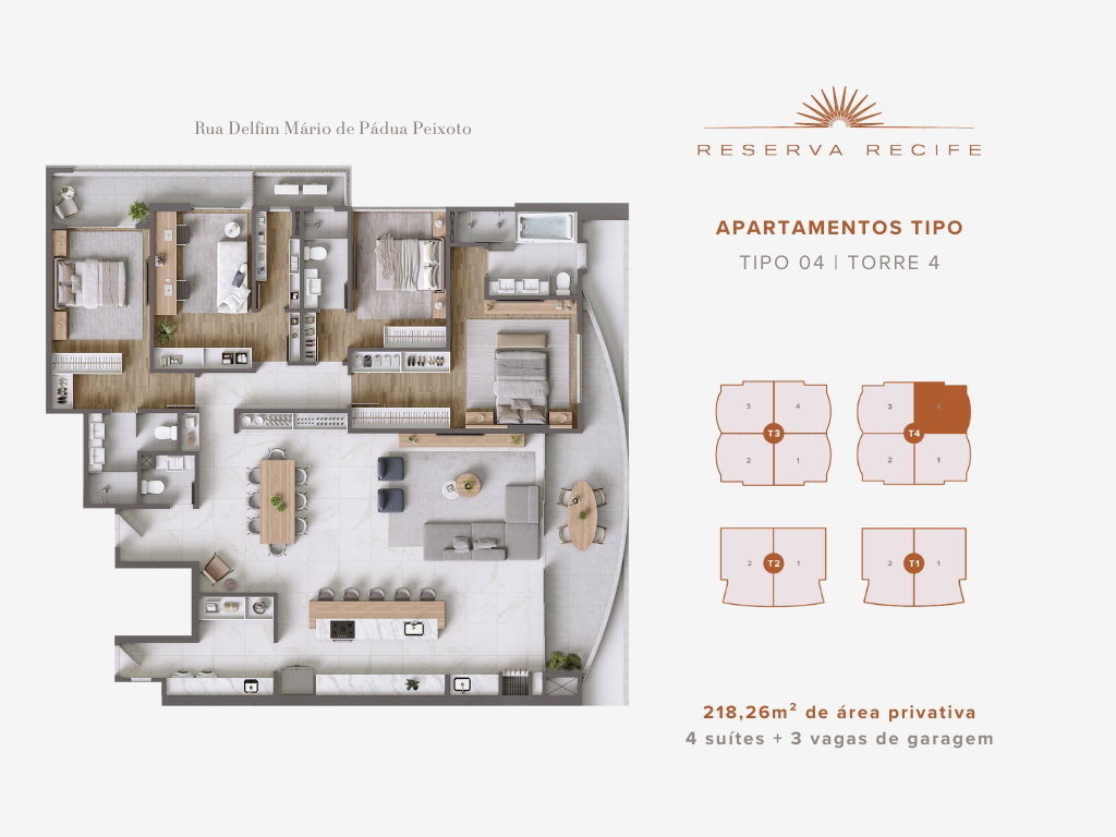 Planta 8 de Reserva Recife