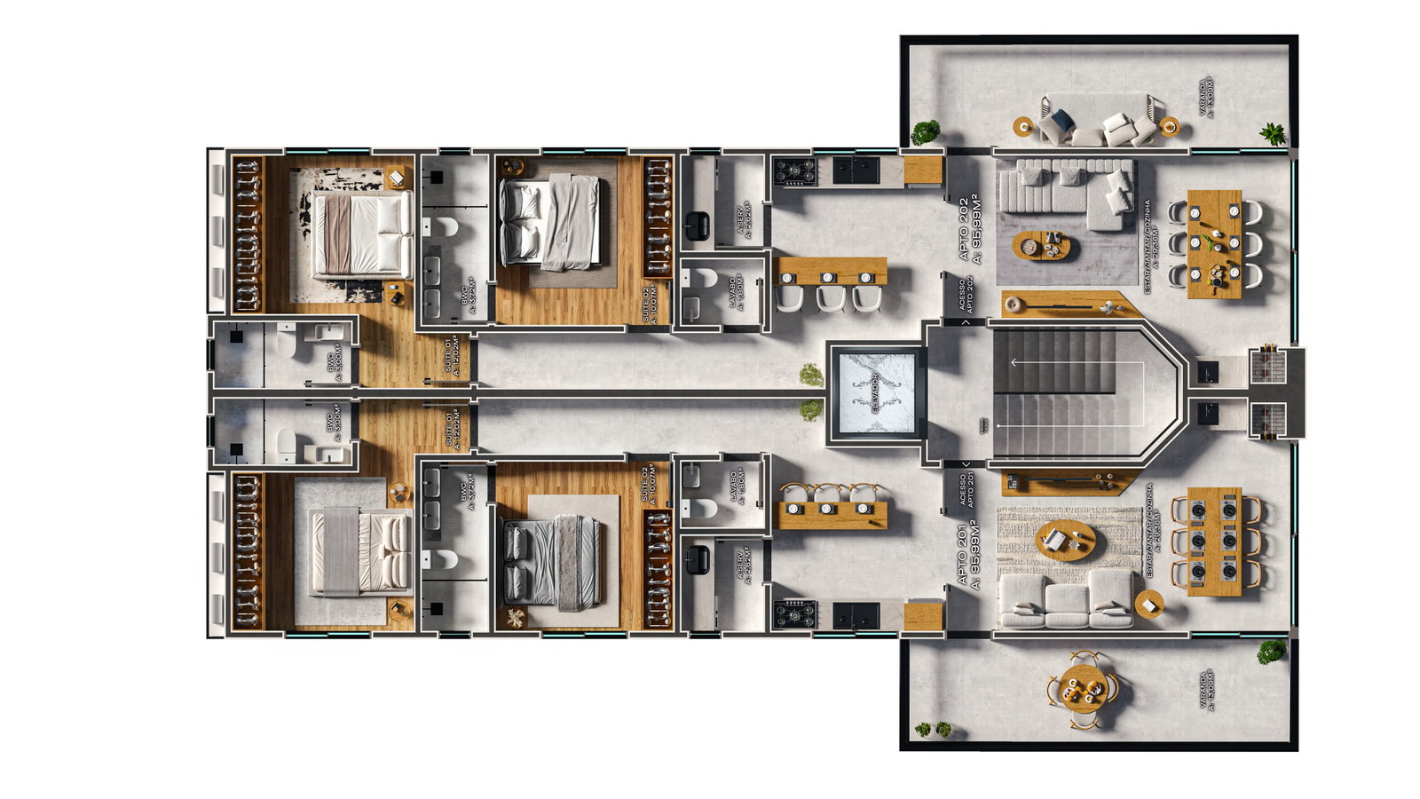 Planta 2 de Sun Beach