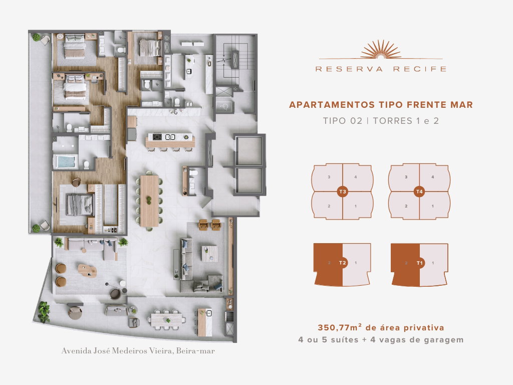 Planta 18 de Reserva Recife