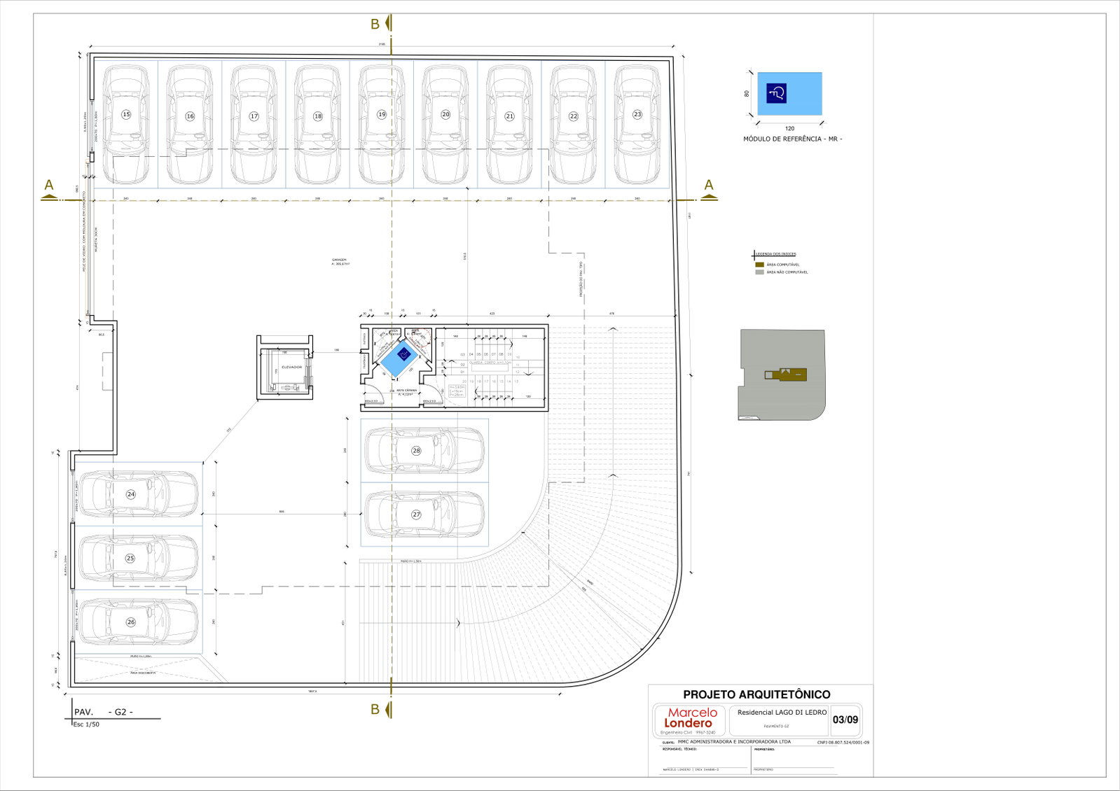 Planta 8 de Residencial Lago di Ledro