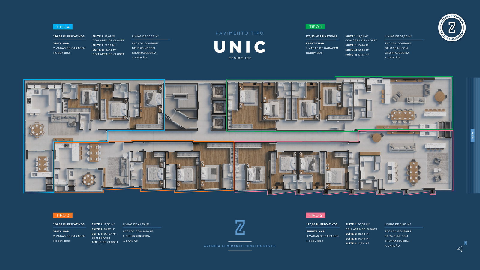 Planta 2 de Unic