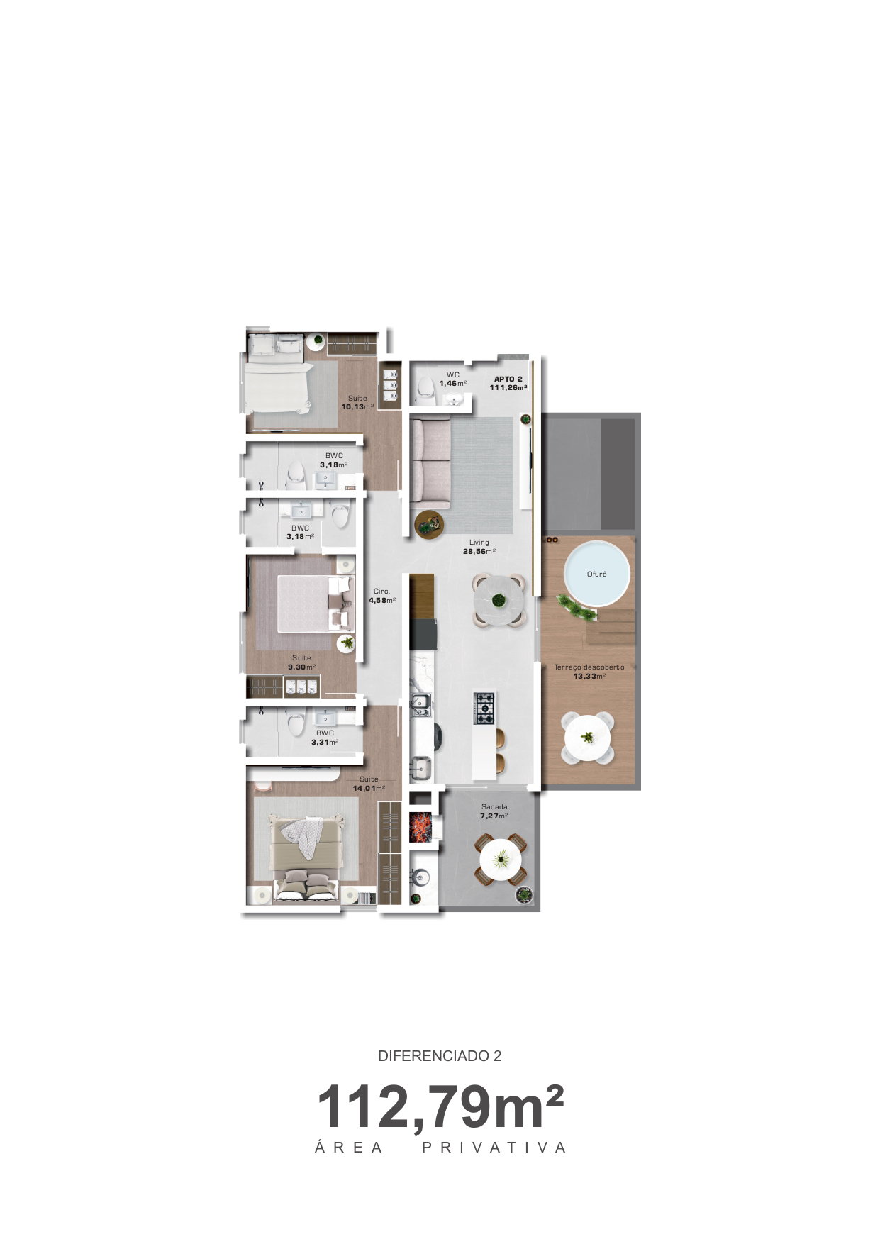 Planta 5 de Montreal Residence