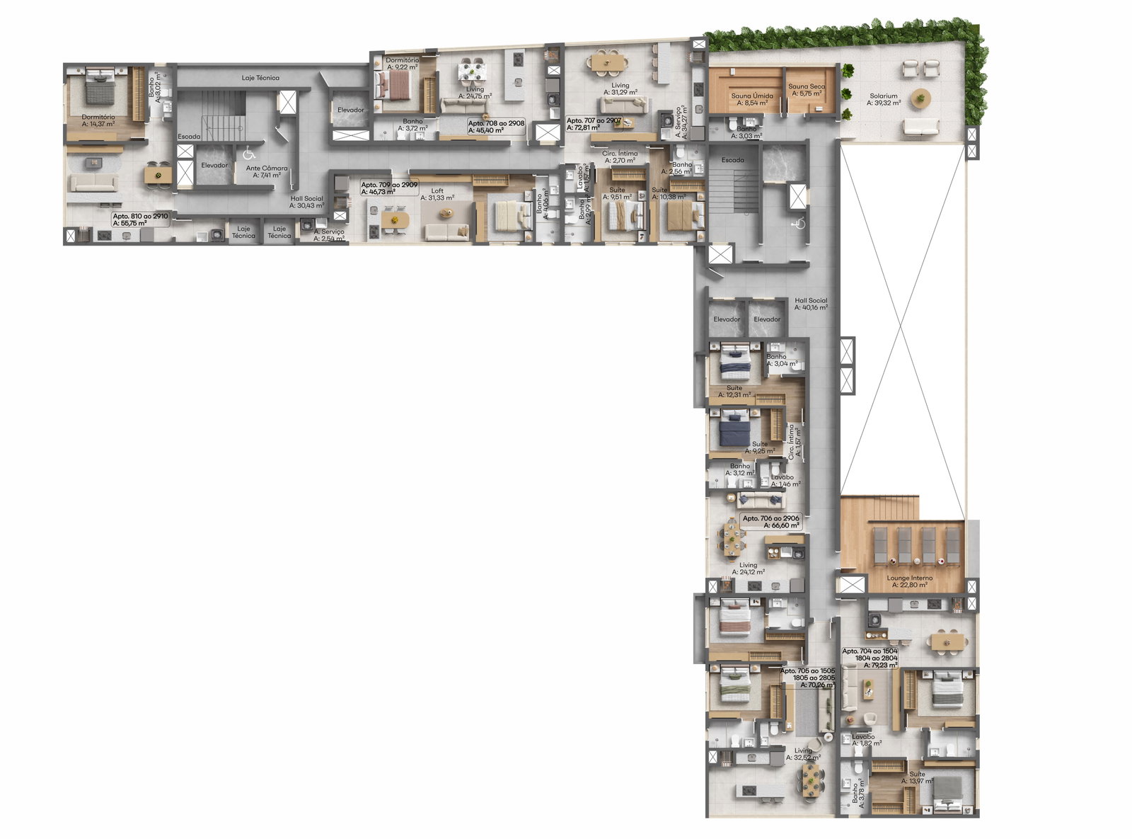 Planta 8 de Sea Home Design