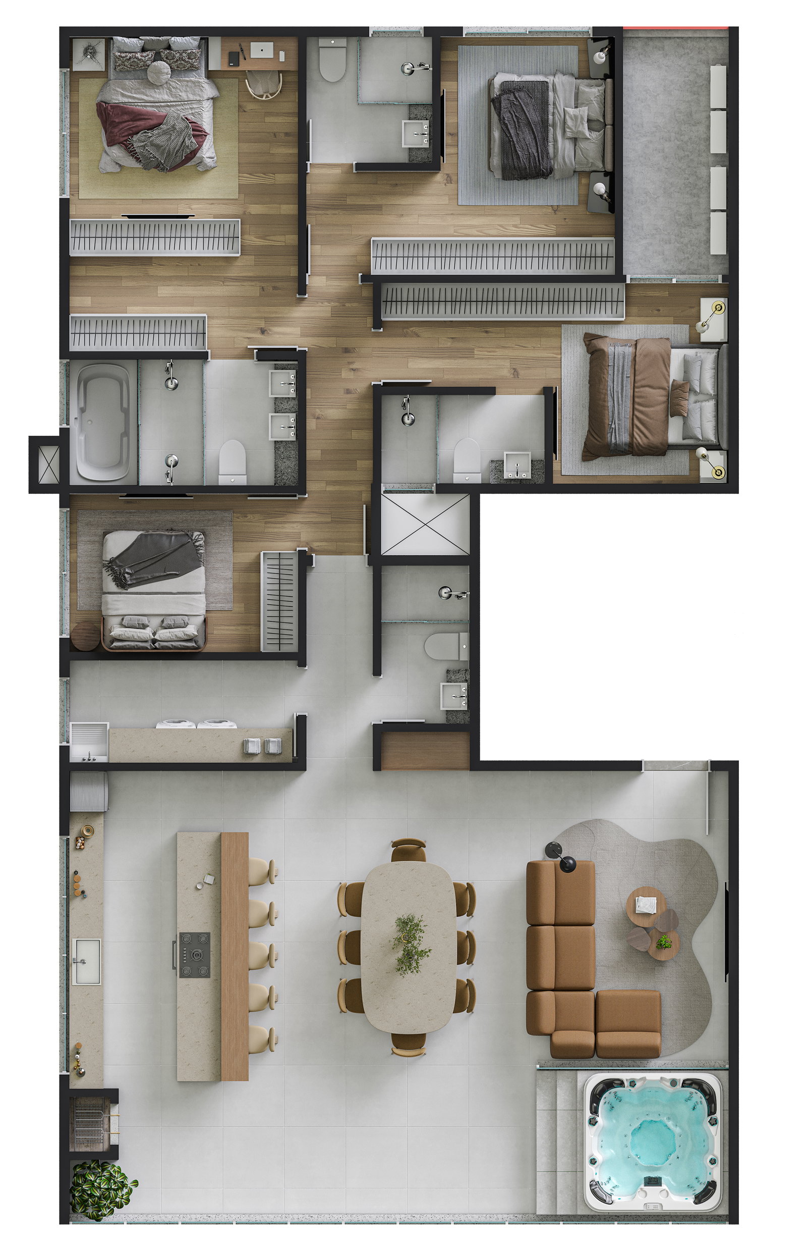 Planta 16 de Orla 55