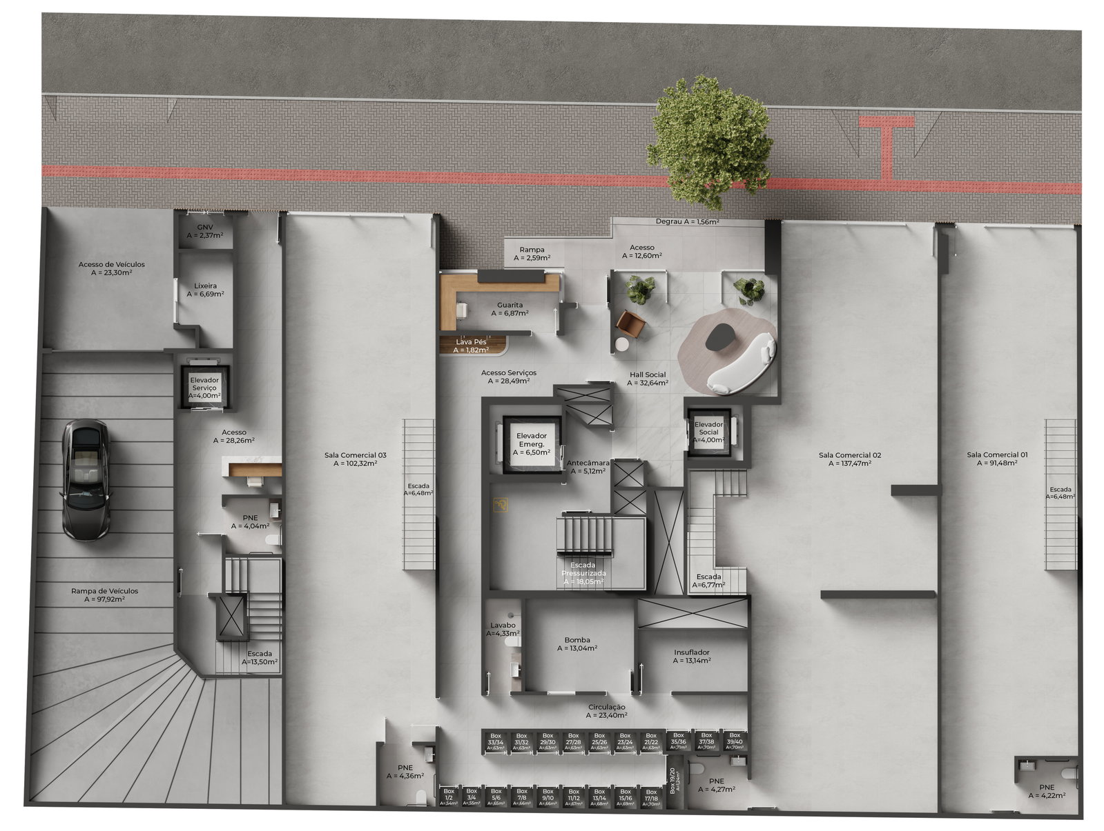 Planta 9 de Toscano Residenze