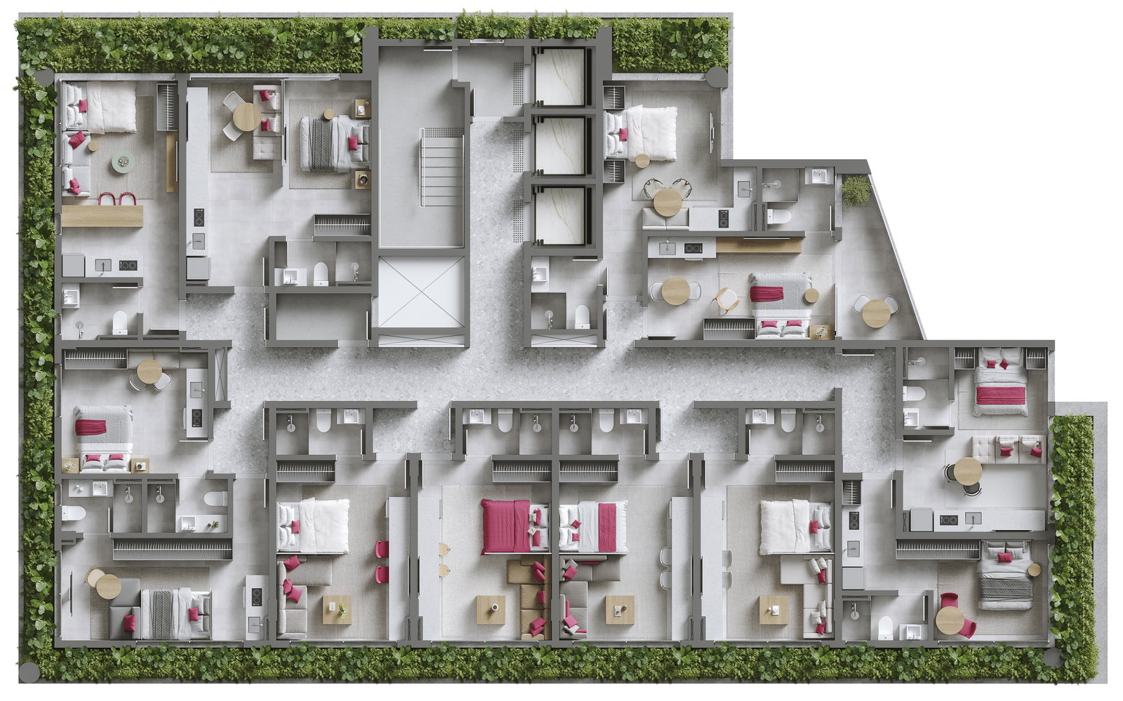 Planta 6 de TRS Amaro