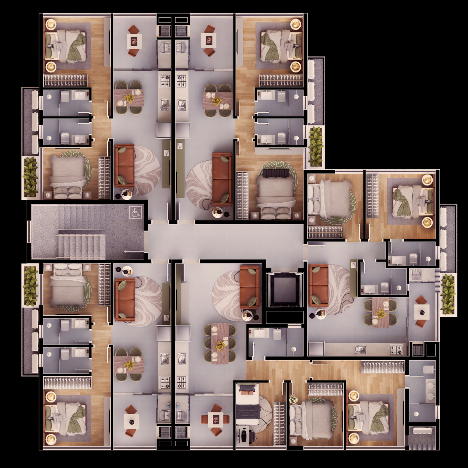 Planta 11 de Residencial Buona Vita