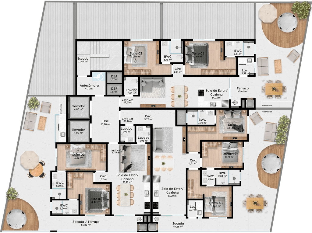 Planta 2 de Òslo Tower