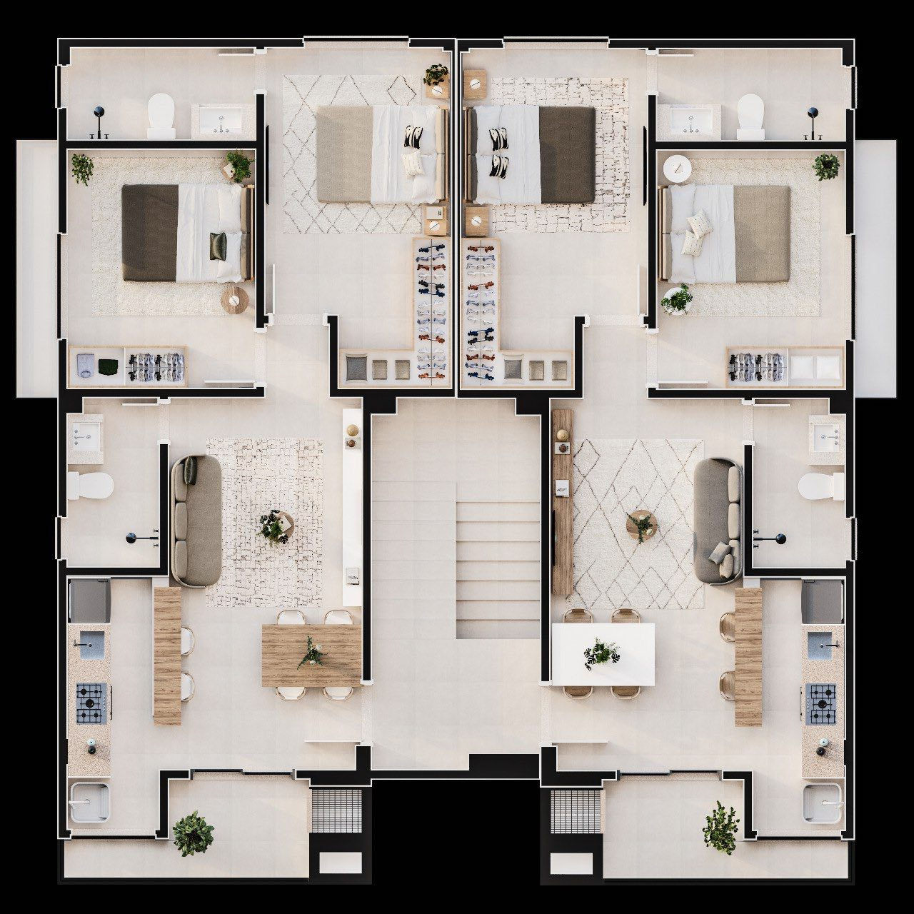 Planta 2 de Residencial Hamburgo