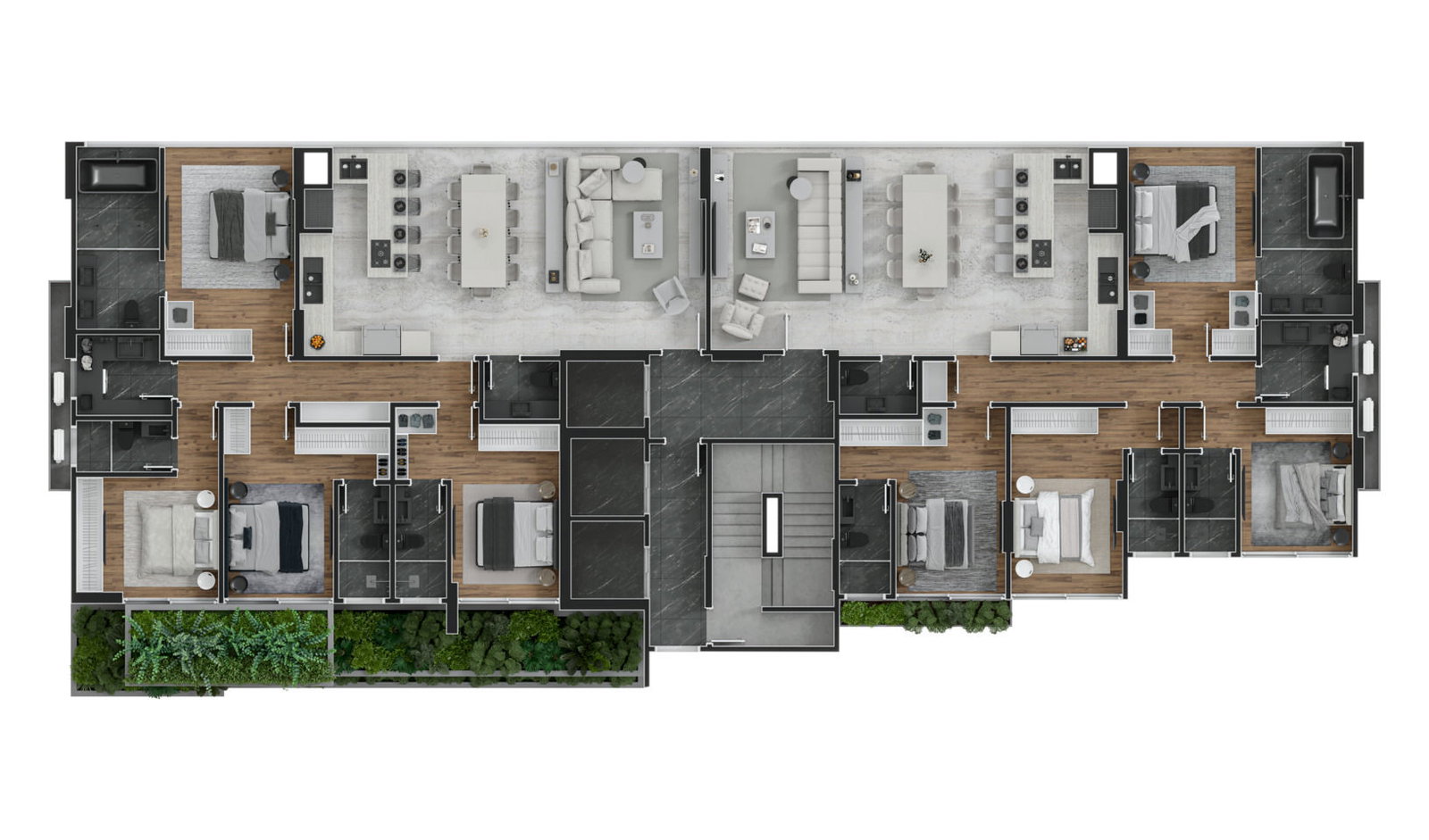 Planta 3 de Black Bird