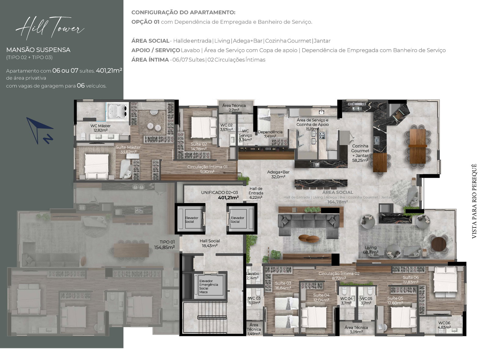 Planta 15 de Ocean Hill