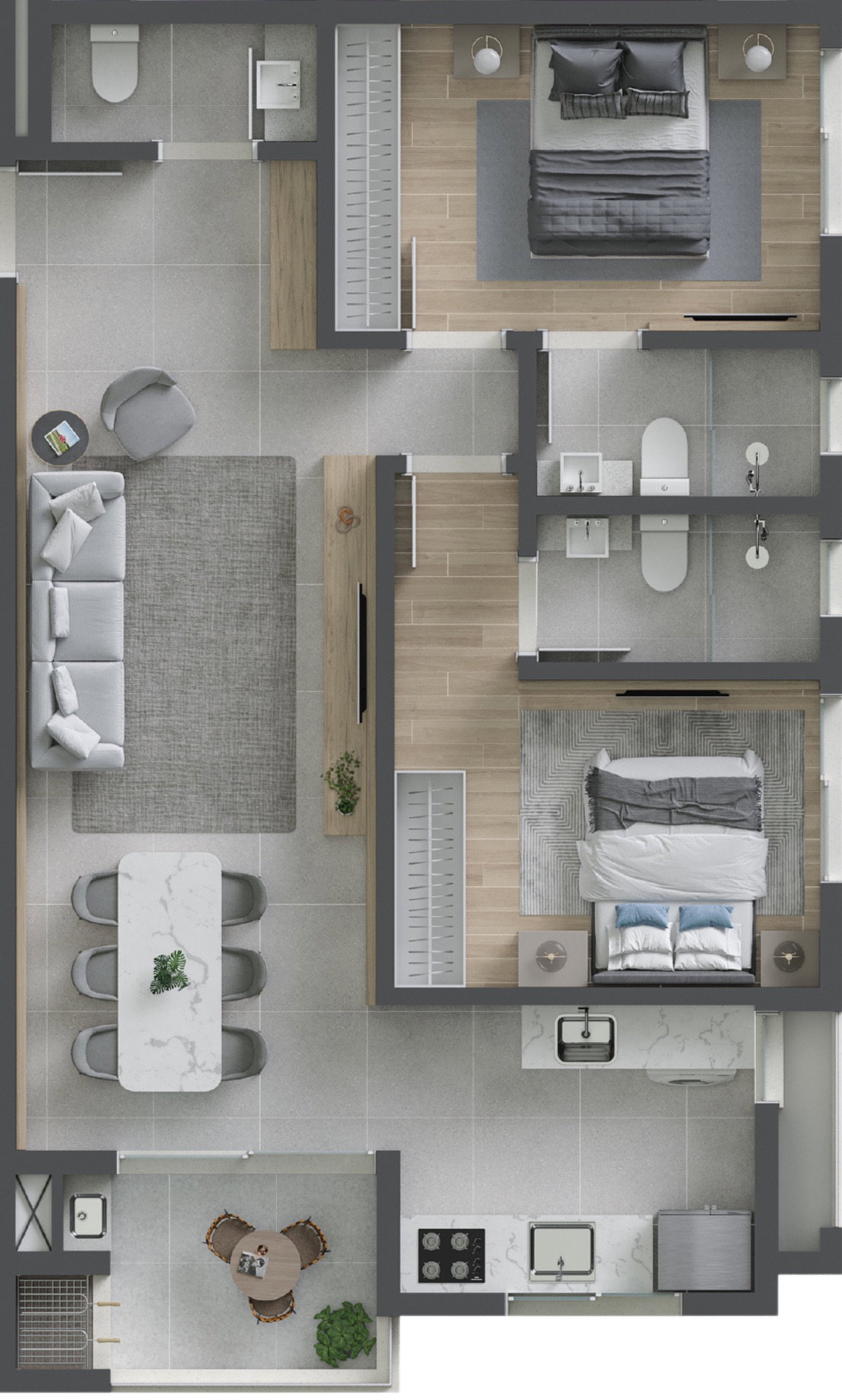 Planta 5 de Fikus Residence