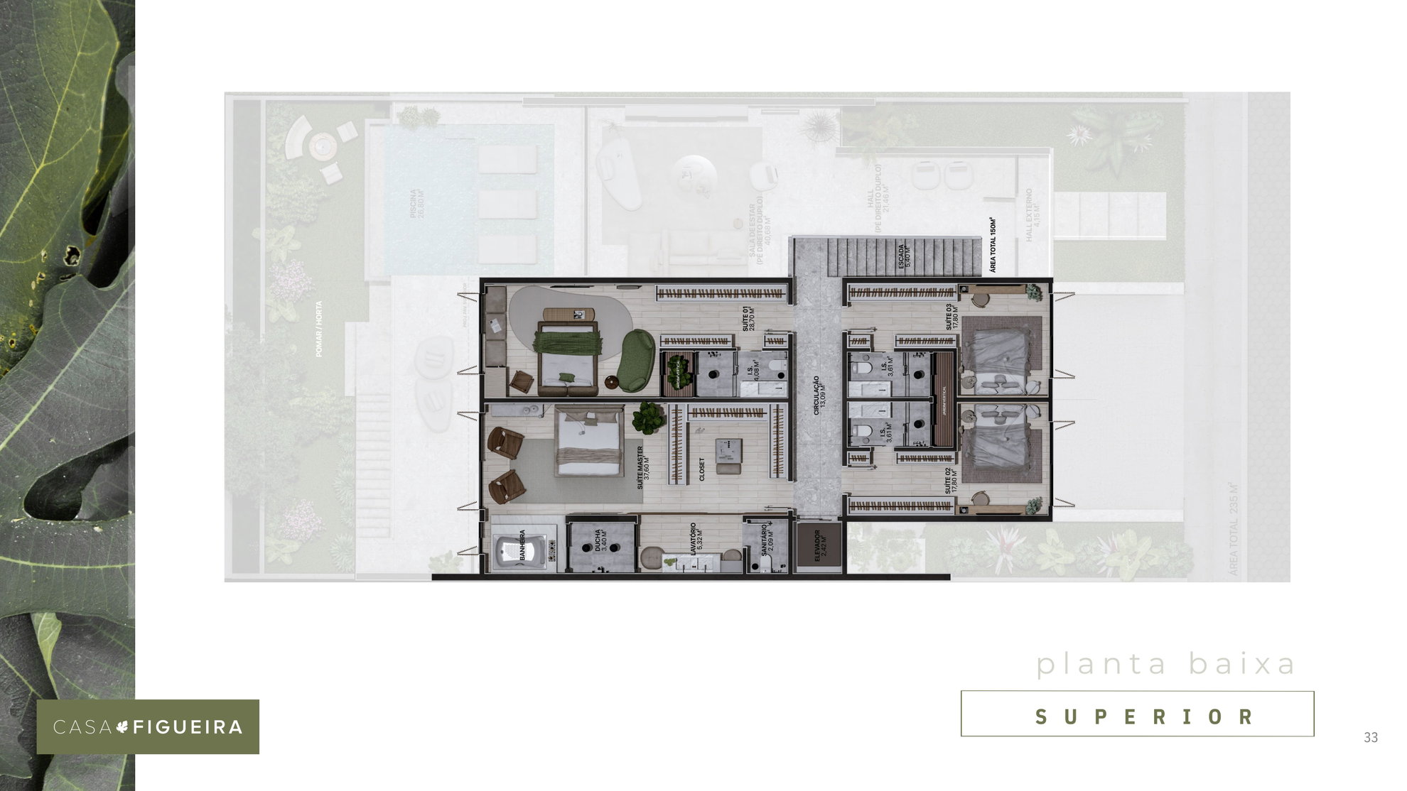 Planta 3 de Casa Figueira