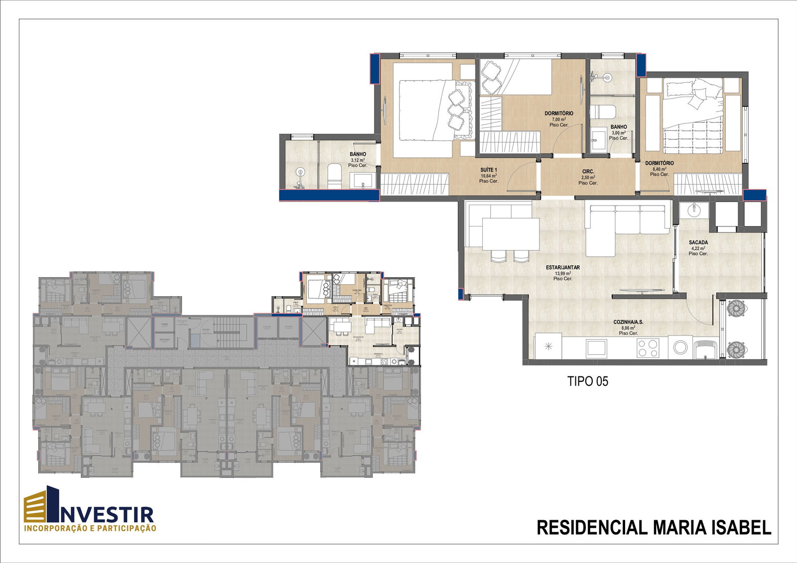Planta 7 de Maria Isabel Residence
