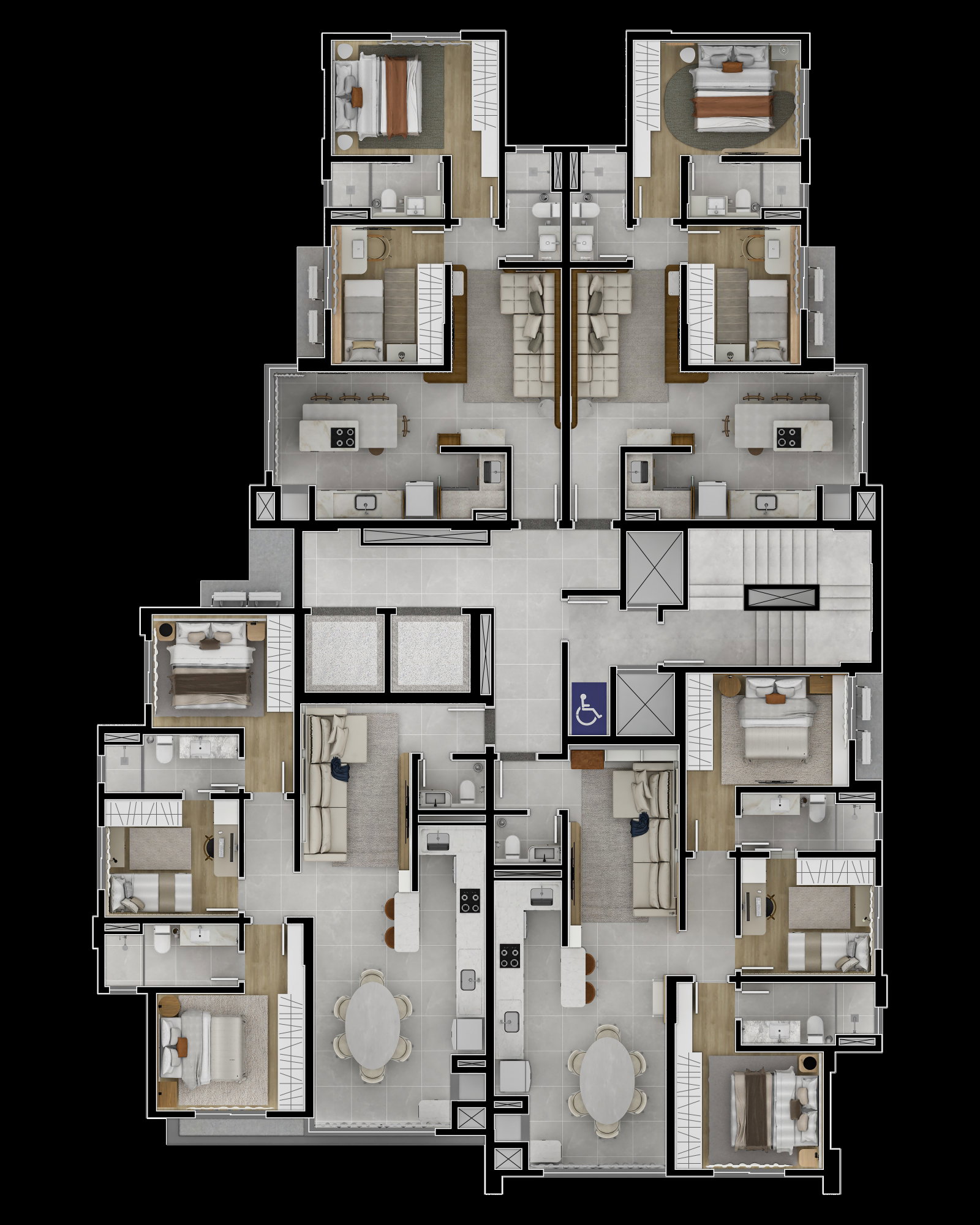 Planta 6 de Alamanda Residence