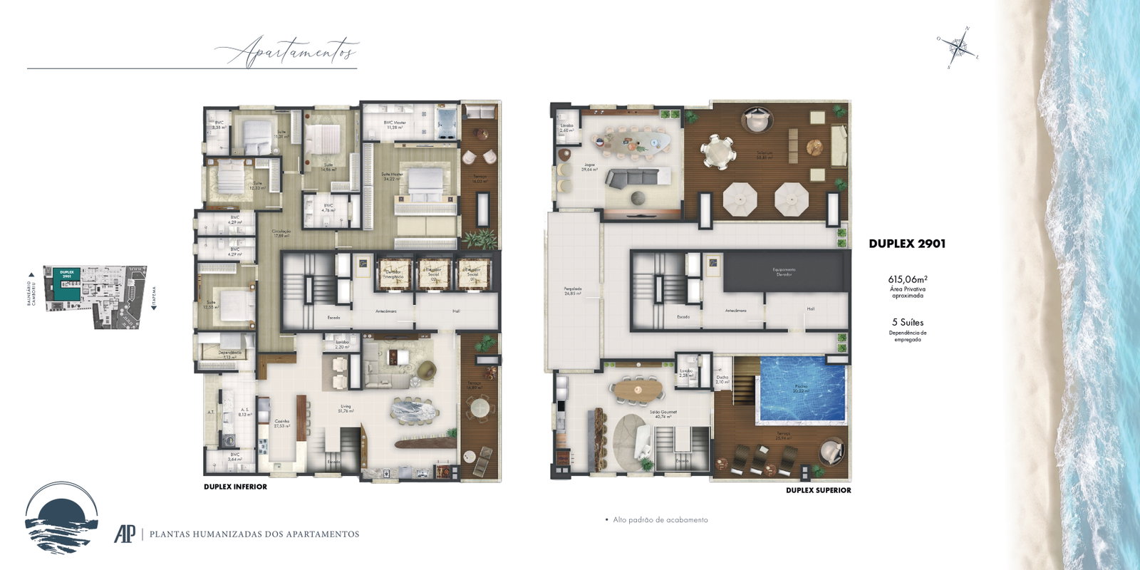 Planta 12 de Oceanic Tower Residence