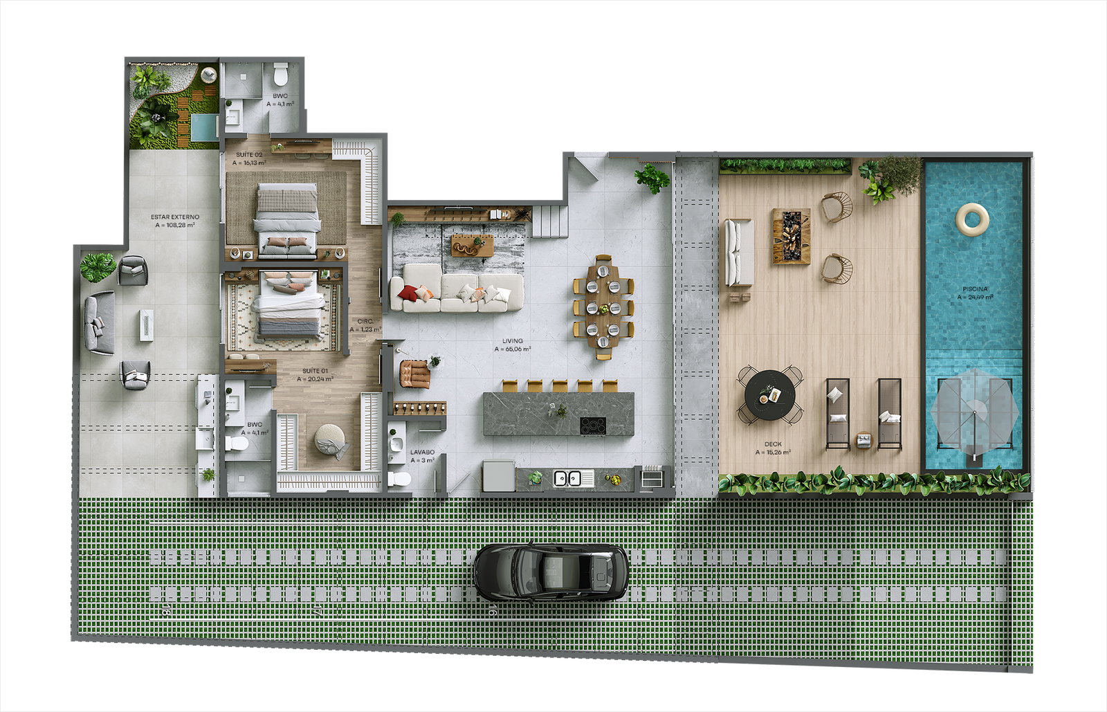 Planta 1 de Horizon