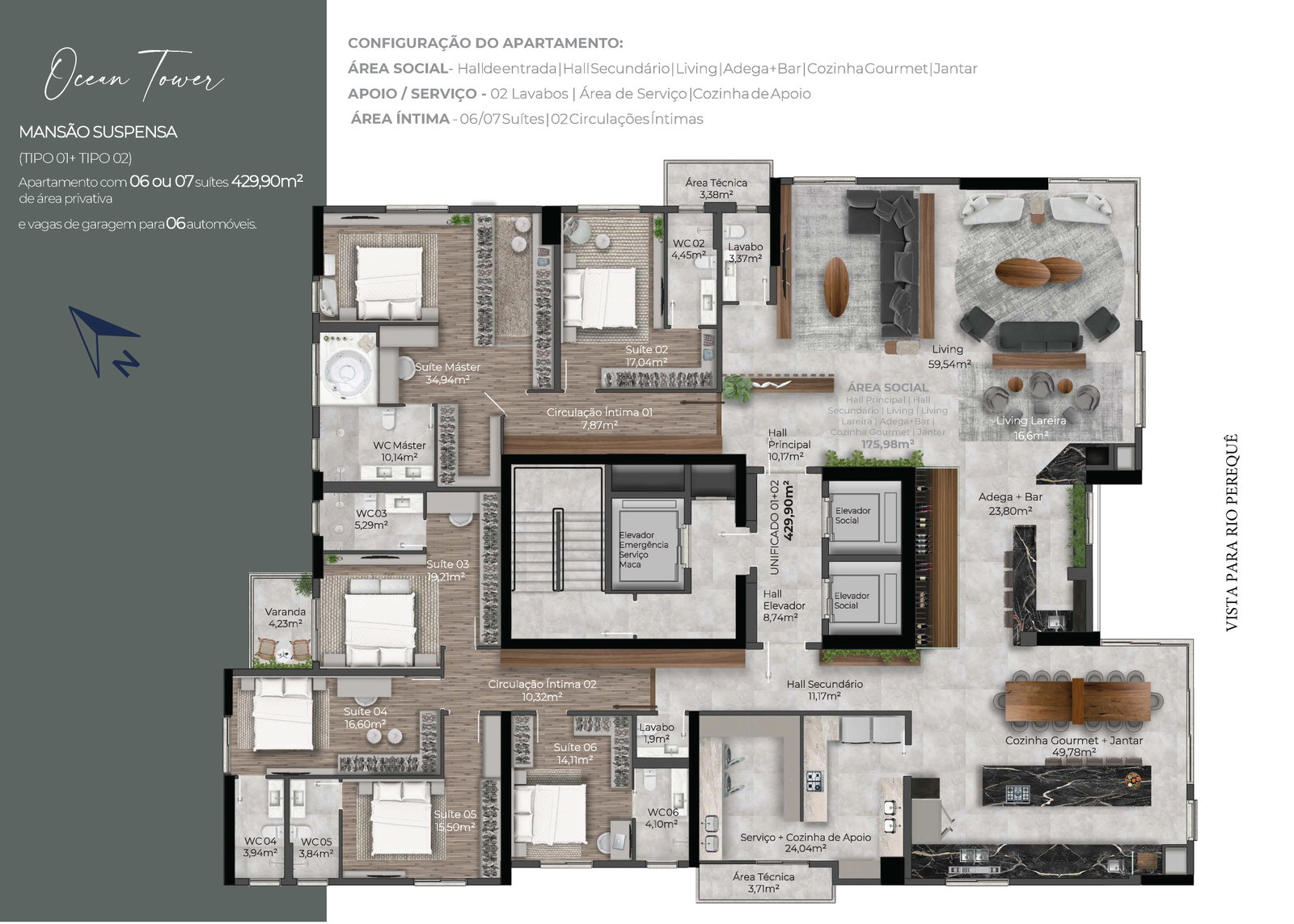 Planta 16 de Ocean Hill