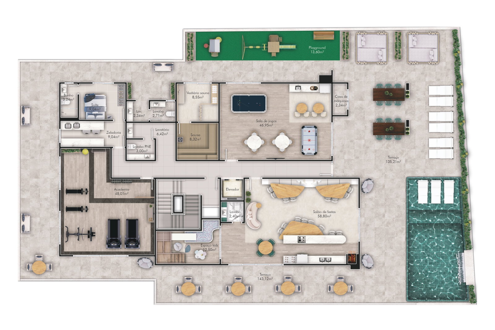Planta 3 de Saint Tropez