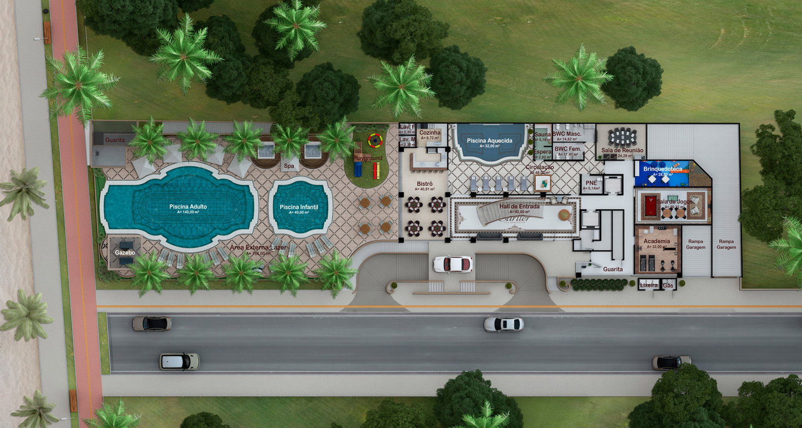 Planta 3 de CNA Cartier Residence