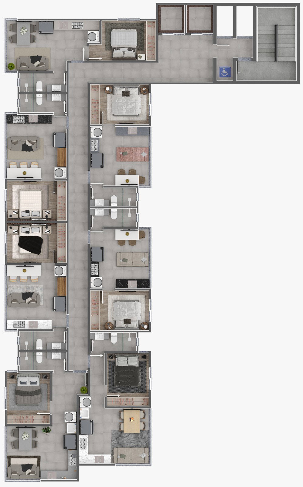 Planta 1 de Residencial Chelsea